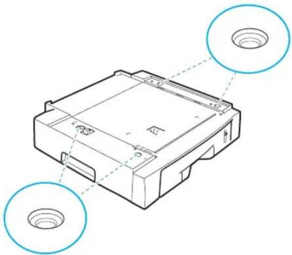 RICOH 2210L - Optionales Magazin installieren - 2