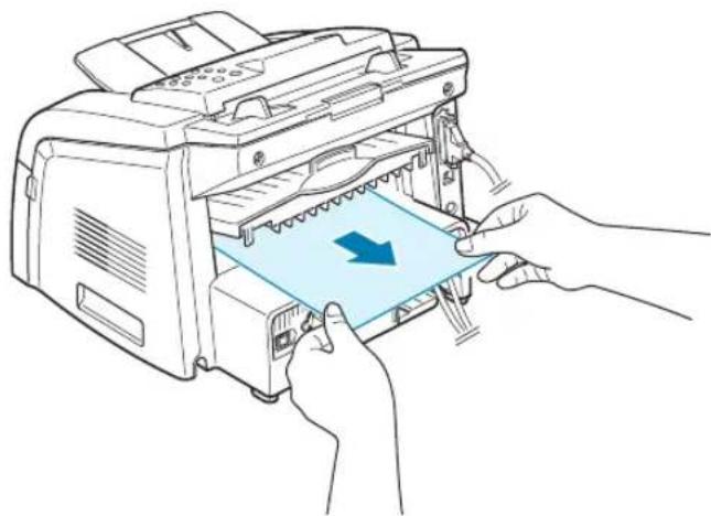 RICOH 2210L - Ausgabefach auf der Rückseite verwenden - 1