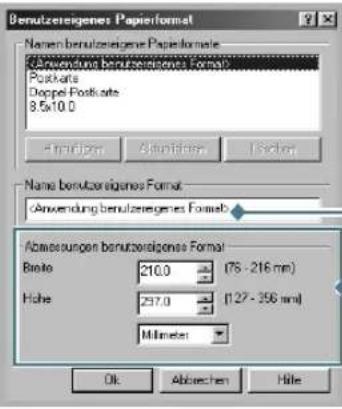RICOH 2210L - Papiereigenschaften einstellen - 2