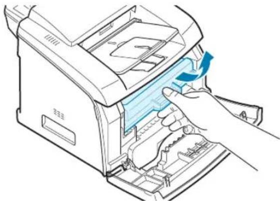 RICOH 2210L - Innenraum des Geräts reinigen - 1