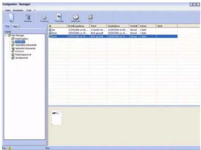 Companion - Manager File Edit Selection Tools File Sorts Name File Manager Enplanations Description Generations Dokumente Getanging Dokumente Geometry Enplanations Sendations File Entwicklungdatum Datum Sendedatum NewBank Suisse Gent Date 21/04/2006 um 08... In Sender-Ins... 21/04/2006 um 08... Normal 1 Suisse Date 2004/2006 um 25... Notf gneufl 2004/2006 um 36... Normal 1 Suisse Date 2004/2006 um 35... Notf gneufl 2004/2006 um 36... Normal 1 Suisse
