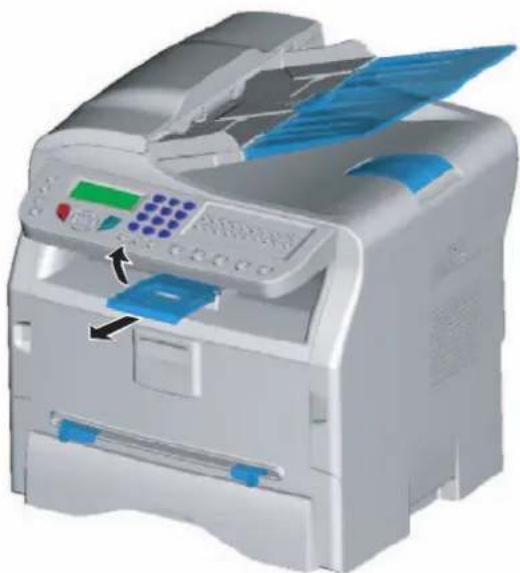 RICOH 1180L - Anschlag des Papierauswurfs - 1