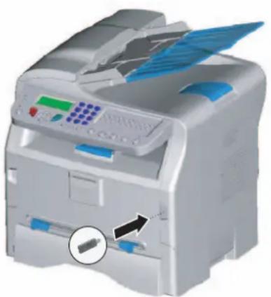 RICOH 1180L - Gebrauch des USB Memory Sticks - 1