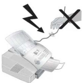 SAGEMCOM MF 3260 - Sicherheitshinweise - 4