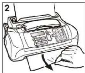 OLIVETTI Fax-Lab 105F - Beseitigung von Gestautem PAPIER - 2