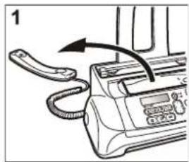OLIVETTI Fax-Lab 105F - DAS DRUCKPAPIER EINLEGEN - 3
