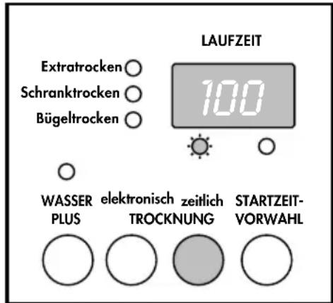 PRIVILEG Dynamic Duo 7512 - Taste "Trocknung zeitlich" - 1
