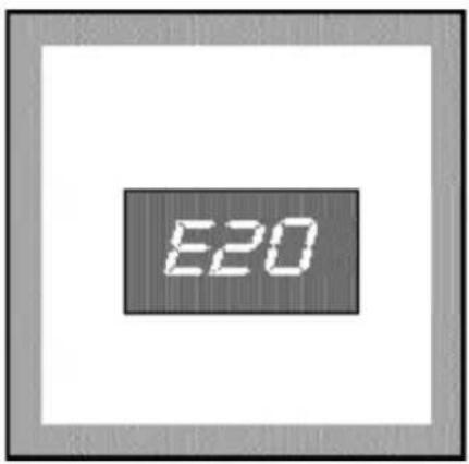 PRIVILEG Slimline 3400 - Fehlercode - 1