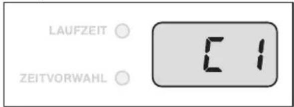 PRIVILEG Dynamic 7440 - - Fehlercode - 1