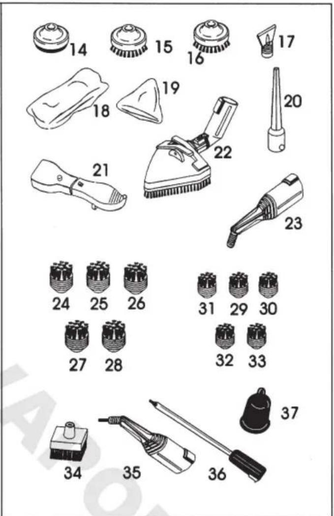 Vapor Lady Bug 2150S - Accessories - 2