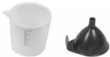 Bort BSS-3500-St - TRICHTER UND MESSBECHER - 1