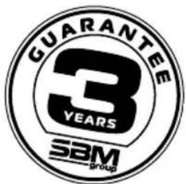 GUARANTEE 3 YEARS SBM group
