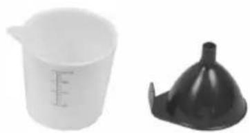Bort BSS-3500-St - FUNNEL AND MEASURING CUP - 1