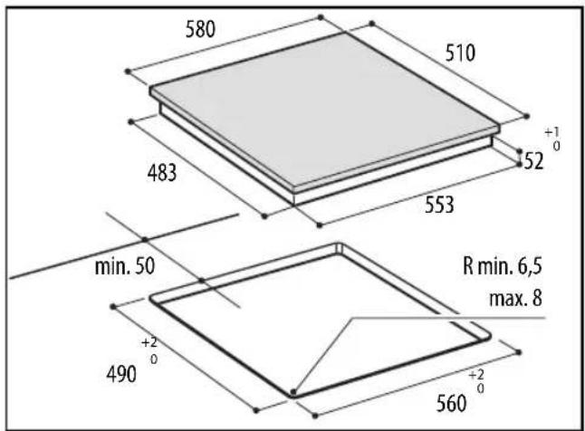 PRIVILEG PCTOC 240060 F - INSTALLATION UND BEFESTIGUNG - 1