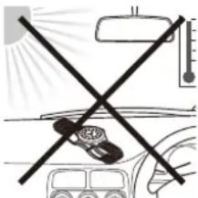 CITIZEN CAL J8X - CAUTION Recharging Precautions - 1