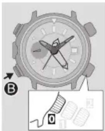 CITIZEN CAL J290 - Calibrating altitude indication - 1