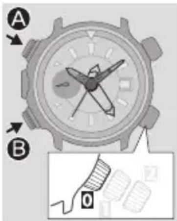 CITIZEN CAL J290 - Executing declination correction - 1