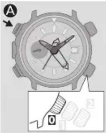 CITIZEN CAL J290 - Using the compass - 1