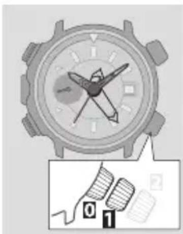CITIZEN CAL J290 - Adjusting the calendar - 1