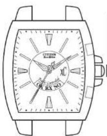 CITIZEN CAL H380 - Setting the Time - 1
