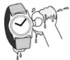 CITIZEN CAL H380 - WARNING: Water-resistance performance - 5