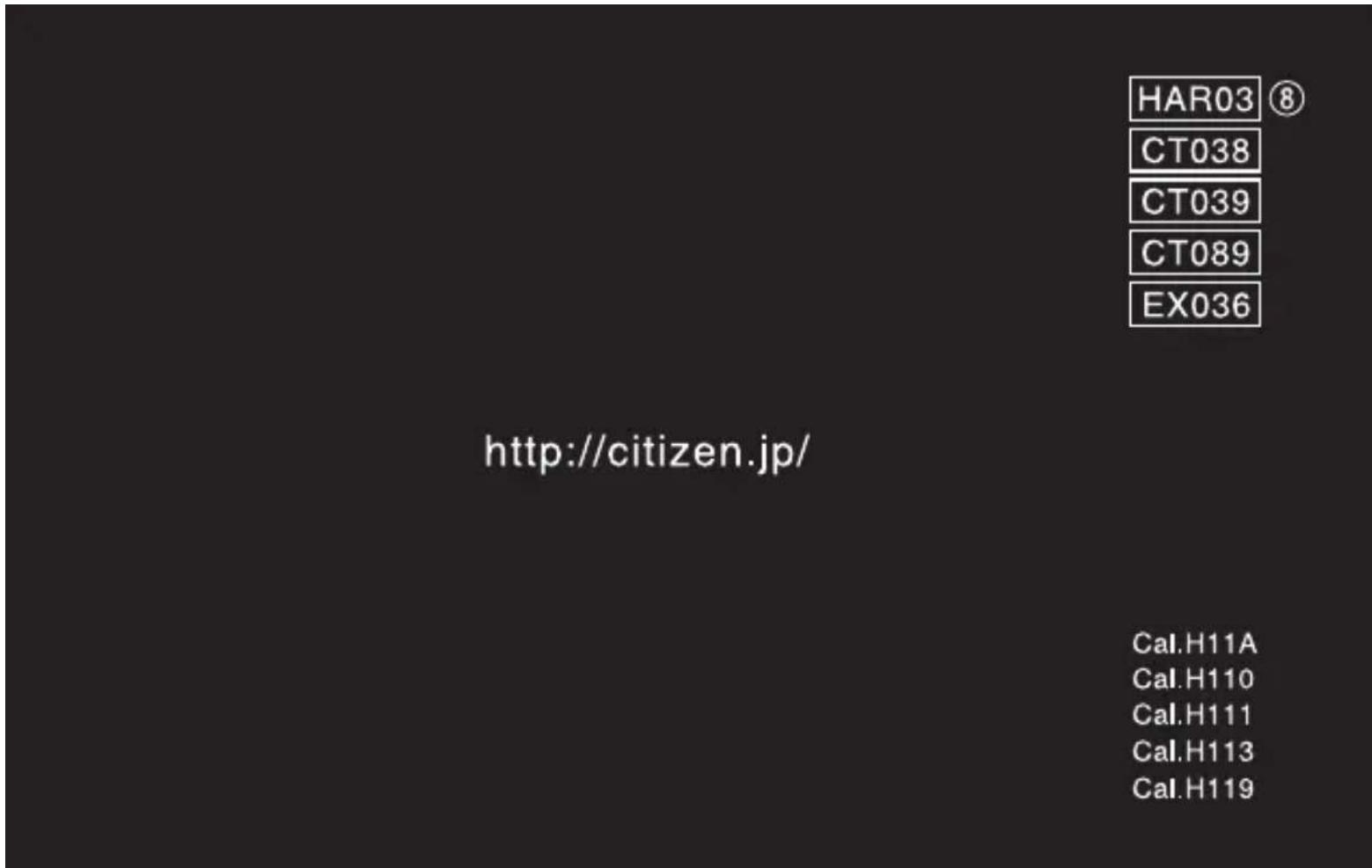 CITIZEN CAL H113 - Additional functions : - 1