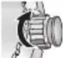 CITIZEN CAL H113 - How to use a specially designed crown/push button - 4