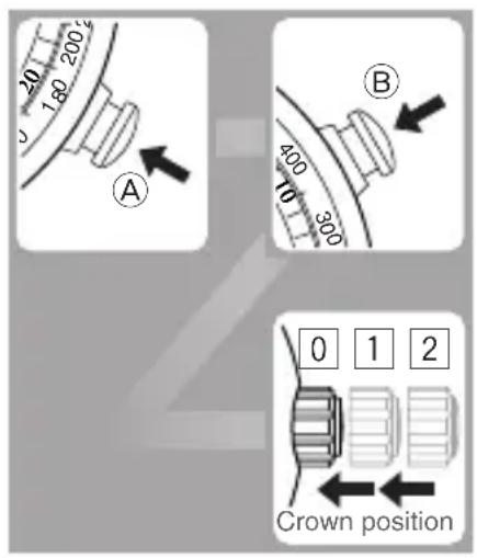 CITIZEN CAL G910 - Adjusting the reference position - 2