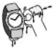 CITIZEN CAL H240 - WARNING Water Resistance - 5
