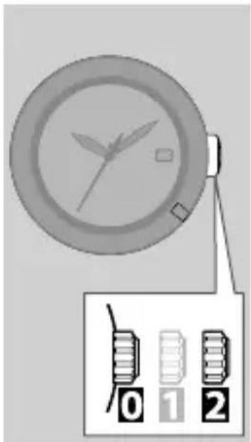 CITIZEN CAL H240 - Changing the time to show - 1