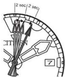 CITIZEN CAL B873 - ■ Time Setting Warning Function - 1