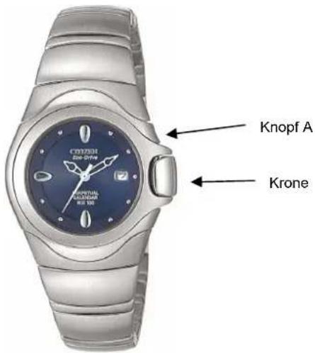 CITIZEN CAL B110 - BEDIENUNGSANLEITUNG Cal. B110 (Kurzform) - 1