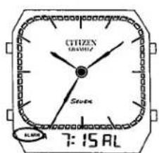 CITIZEN CAL 9560 - 5) Operation of alarm - 1