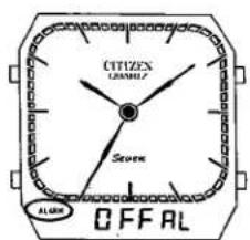 CITIZEN CAL 9560 - 5) Operation of alarm - 2
