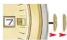 CITIZEN CAL 6075 - If you have not yet set the date correctly: - 1