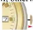 CITIZEN CAL 6075 - To Set the Date only to adjust for months less than 31 days. - 1
