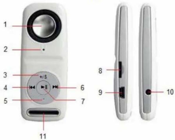 LENCO MP Soundblaster - MP3-Player mit Power-Lautsprecher - 1