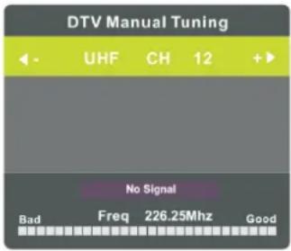 LENCO DVT-1542 - Sendermenü (CHANNEL) - 2