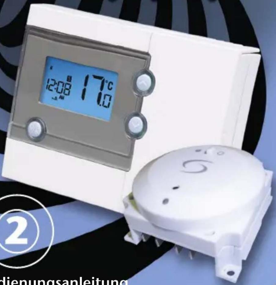 Salus RT500BC - Programmierbarer digitaler Thermostat mit Funk-Heizungsregelung - 1