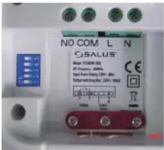 Salus RT300RF - VERBINDUNG DES RT300 FUNK EMPFÄNGERS - 2