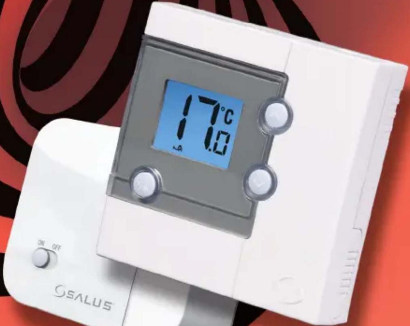 Salus RT300RF - Digitaler elektronischer Thermostat mit Funk - 1