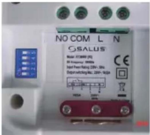 Salus RT300 Funk - VERBINDUNG DES RT300 FUNK EMPFÄNGERS - 2