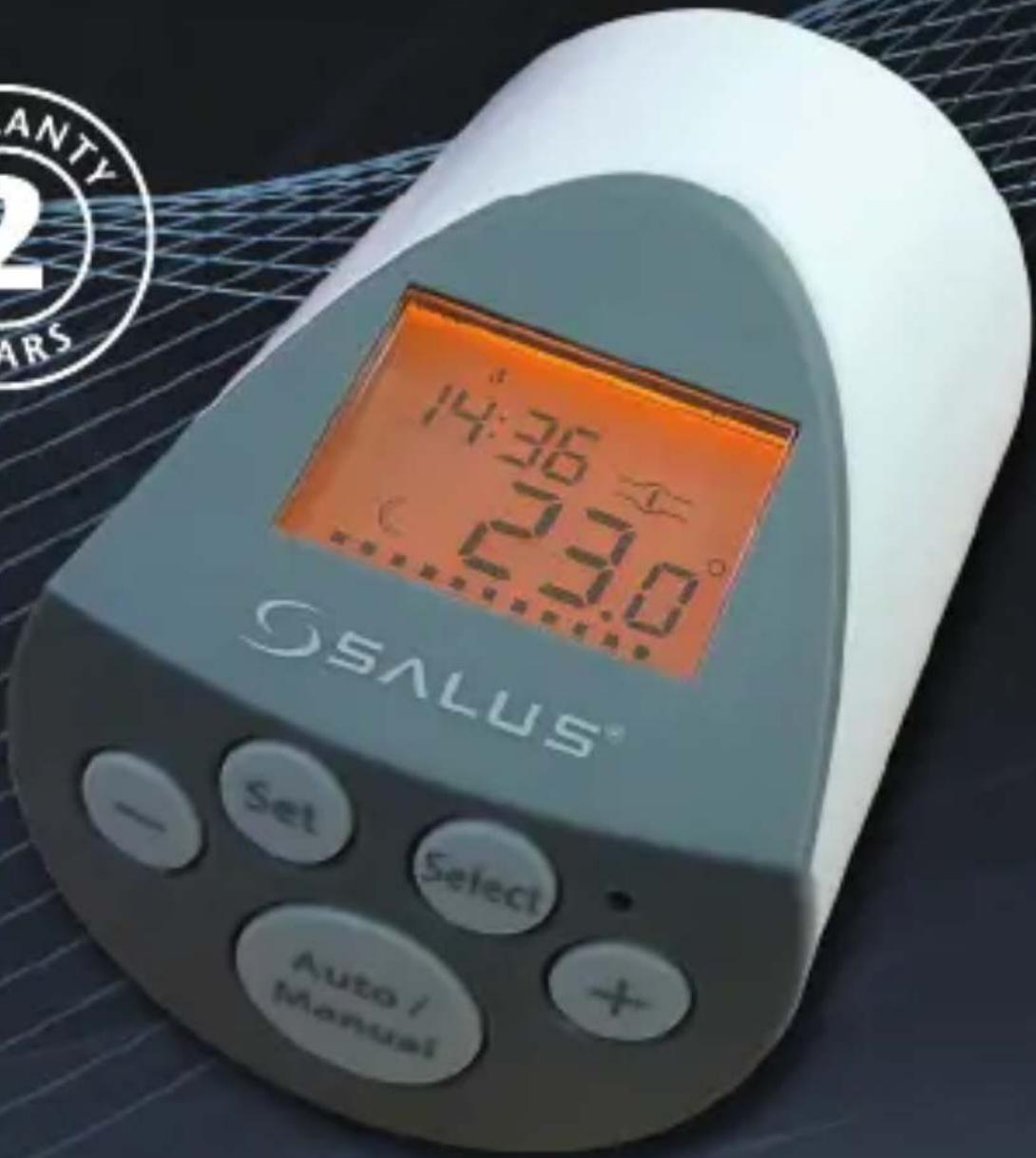 Salus PH60-1 - Programmierbarer Thermostat-Kopf - 2