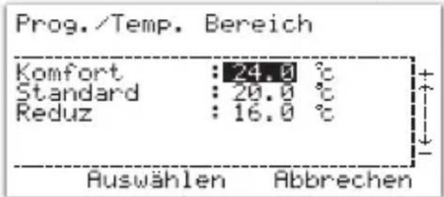 Salus ERT50T TRIAC - TEMPERATURZONEN:: - 2