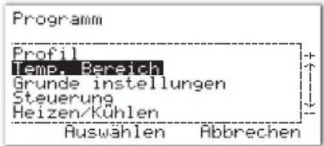 Salus ERT50T TRIAC - TEMPERATURZONEN:: - 1
