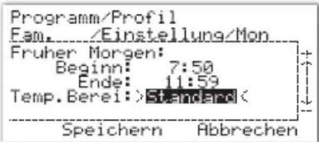 Salus ERT50T TRIAC - Profile: - 12