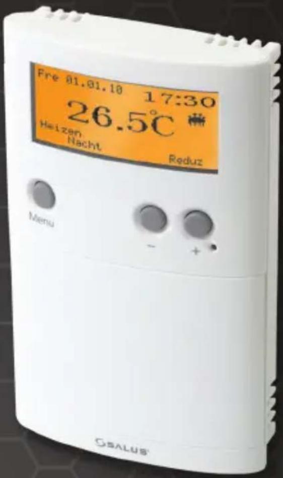 Salus ERT50T TRIAC - ERT50T Triac Geräuschloser digitaler Raumthermostat für Fußbodenheizungen - 1
