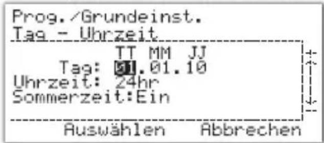 Salus ERT50T TRIAC - EINSTELLUNGSMODI - 2