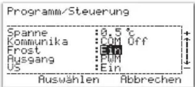 Salus ERT50T TRIAC - FROSTSCHUTZ: - 1