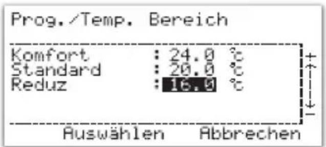 Salus ERT50T TRIAC - TEMPERATURZONEN:: - 3